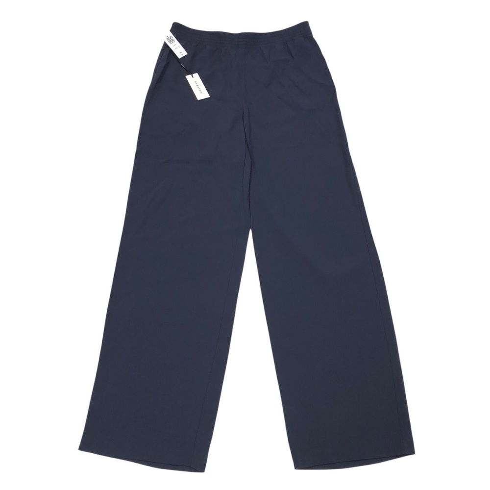 Aritzia Babaton Kopel Relaxed Wide Leg Pants Size Medium Total Eclipse Blue NWT